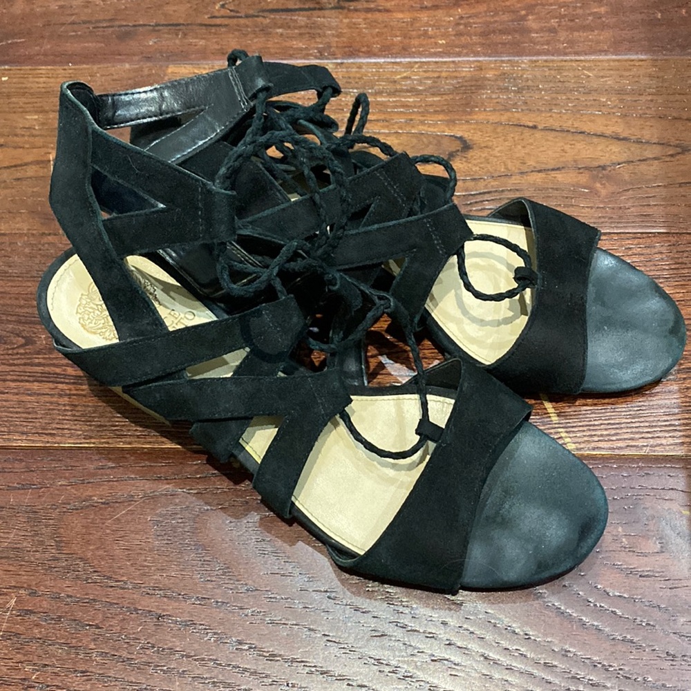 Vince camuto lace up sandals